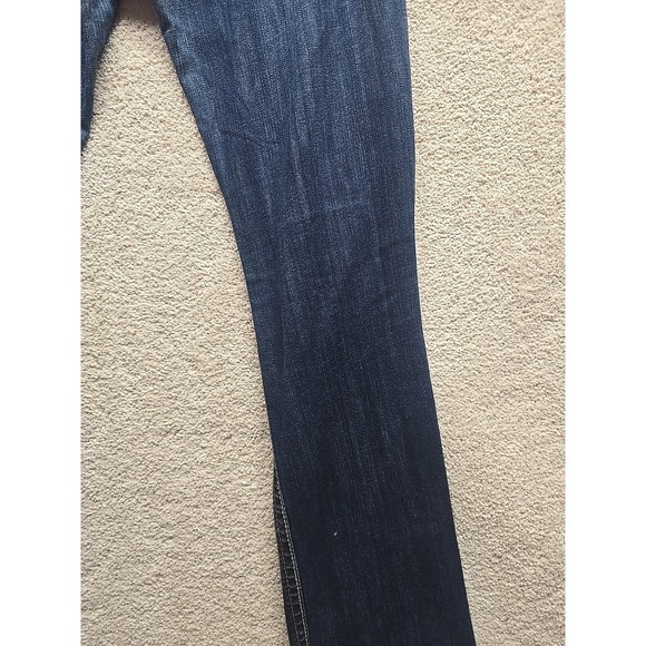 Rock Revival Patti Boot Cut Studs Womens Jeans Staight 28 Low Rise - Picture 6 of 16